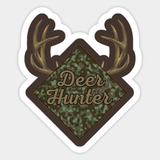 Vintage Deer Hunter Sticker